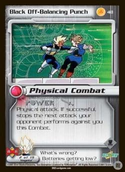 Black Off-Balancing Punch — image 1