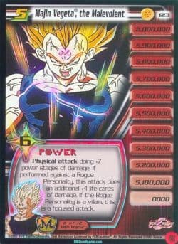 Majin Vegeta, the Malevolent, LV 5 - Foil — image 1