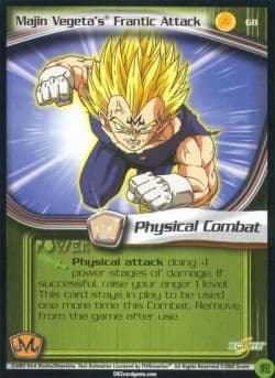 Majin Vegeta's Frantic Attack - Foil — image 1