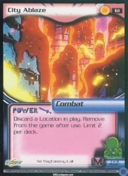 City Ablaze - Foil — image 1