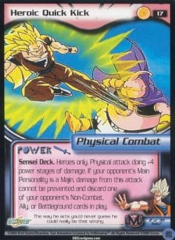 Heroic Quick Kick - Foil — image 1