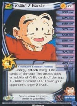 Krillin, Z Warrior, LV 2 — image 1
