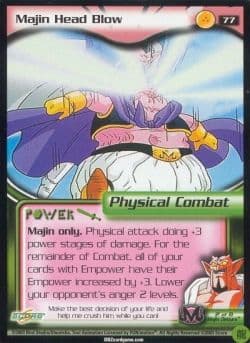 Majin Head Blow - Foil — image 1