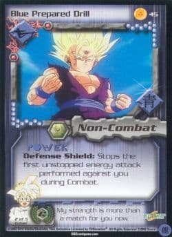 Blue Prepared Drill - Foil — image 1