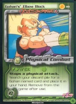 Gohan's Elbow Block - Foil — image 1