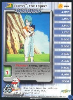 Bulma, the Expert, LV 3 - Foil — image 1