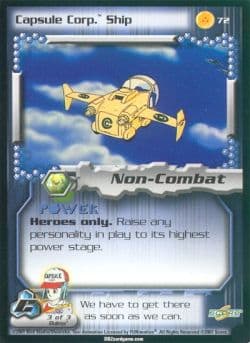 Capsule Corp. Ship - Foil — image 1