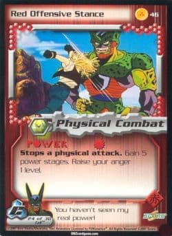 Red Offensive Stance - Foil — image 1