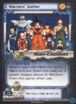 Z Warriors Gather - Foil — image 1