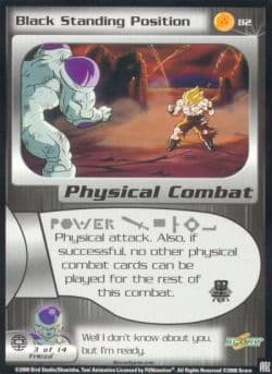 Black Standing Position - Foil — image 1