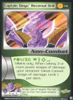 Captain Ginyu Reversal Drill — image 1