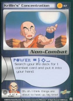 Krillin's Concentration - Foil — image 1