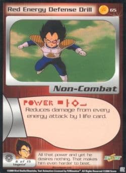 Red Energy Defense Drill - Foil — image 1