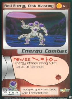 Red Energy Disk Blasting — image 1