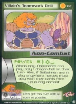 Villain's Teamwork Drill - Foil — image 1