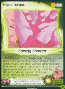 Majin Thrust - Foil — image 1