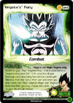 Vegeta's Fury - Foil — image 1