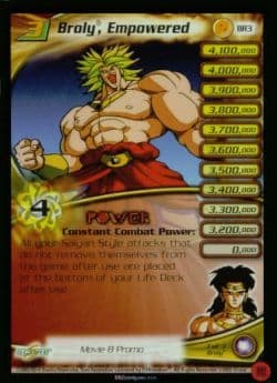 Broly, Empowered, LV 3 - Gold — image 1