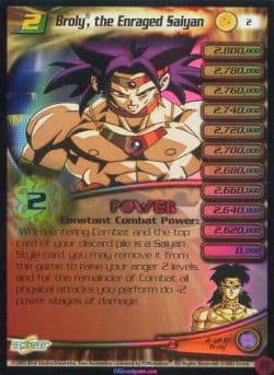 Broly, the Enraged Saiyan, LV 2 - Foil — image 1