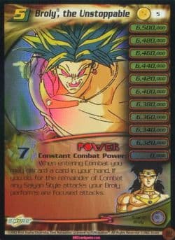 Broly, the Unstoppable, LV 5 - Foil — image 1