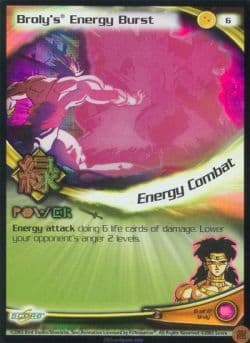 Broly's Energy Burst - Foil — image 1