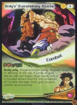 Broly's Overwhelming Attacks - Foil — image 1
