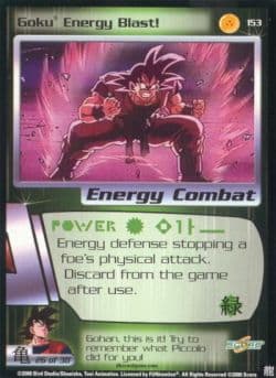 Goku Energy Blast! - Foil — image 1