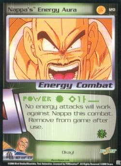 Nappa's Energy Aura - Foil — image 1