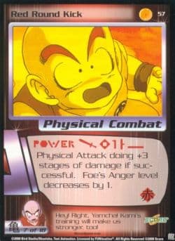 Red Round Kick - Foil — image 1