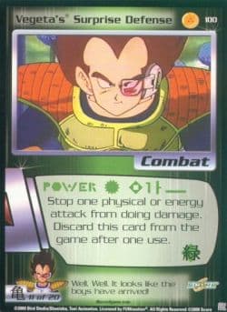Vegeta's Surprise Defense — image 1