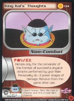 King Kai's Thoughts - Foil — image 1
