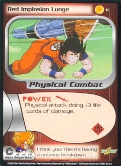 Red Implosion Lunge - Foil — image 1