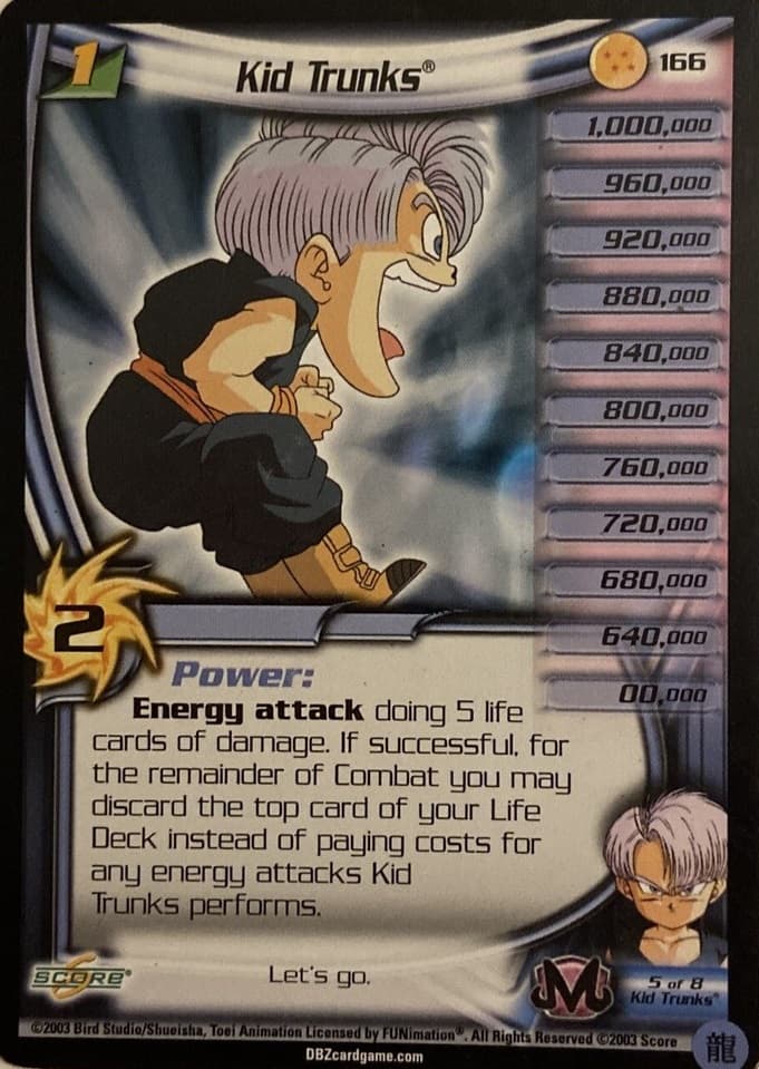 Kid Trunks, LV 1 - Alt Art — image 1