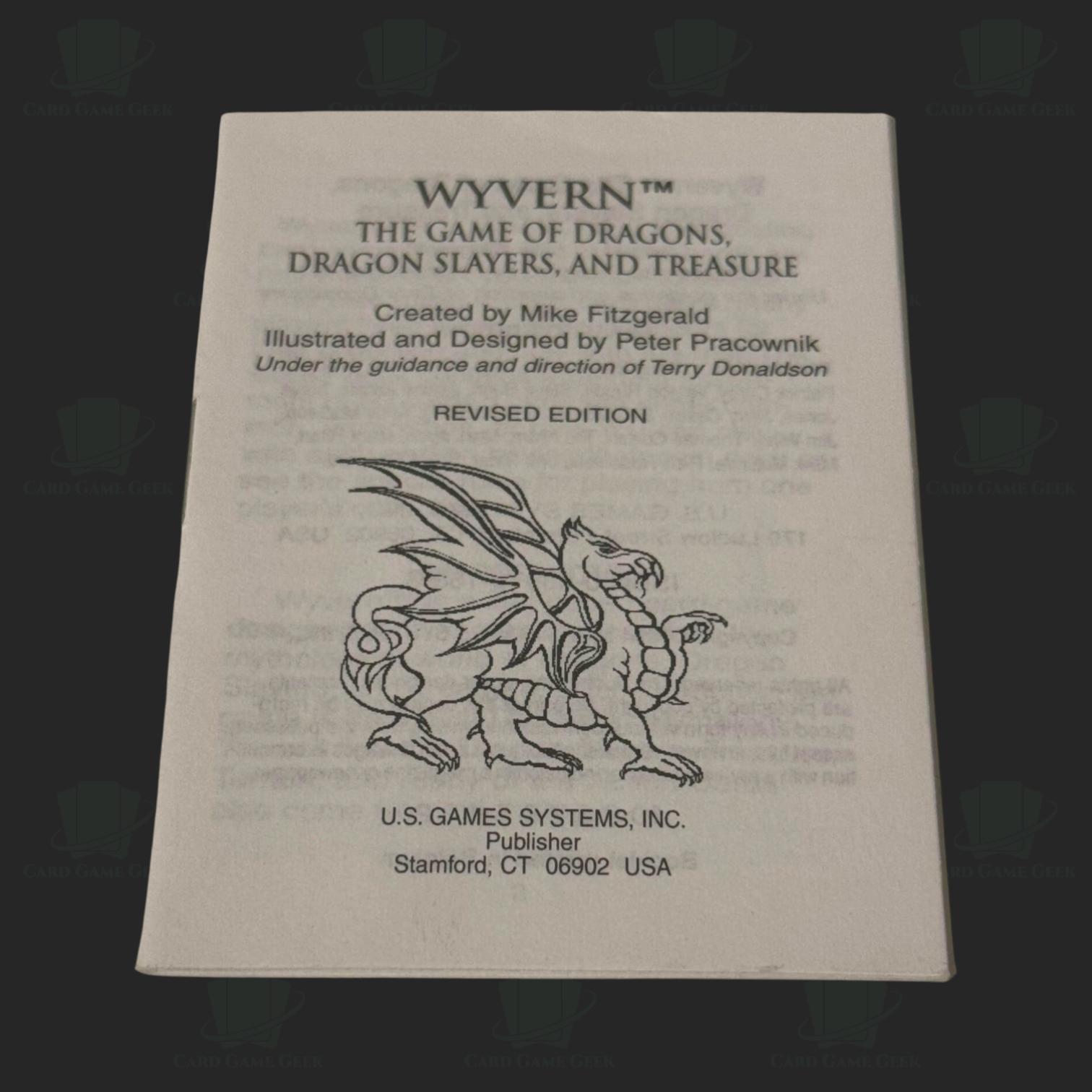 Wyvern - Revised Rulebook — image 1