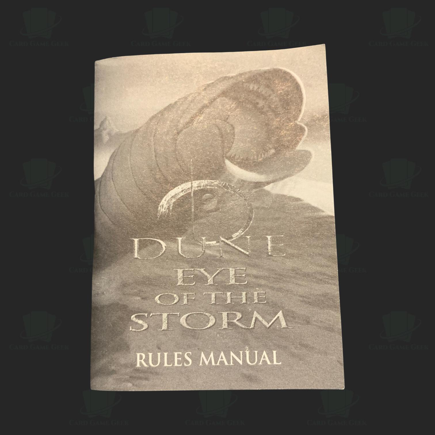 Dune - Eye of the Storm - Rulebook — image 1