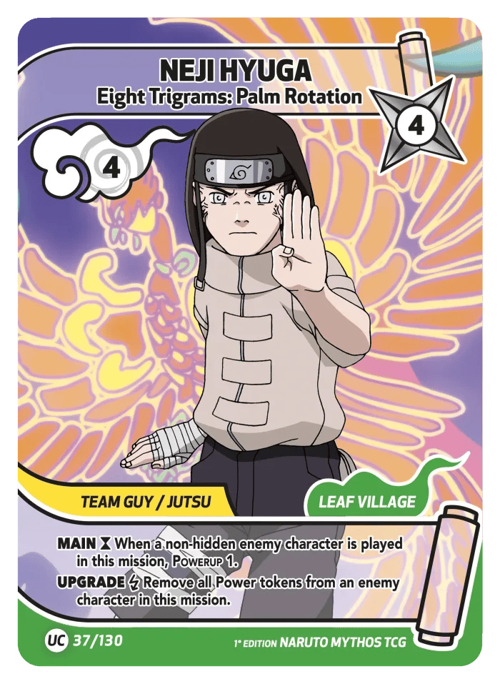 Neji Hyuga • Eight Trigrams: Palm Rotation - 2nd Edition (Full Art) — image 1