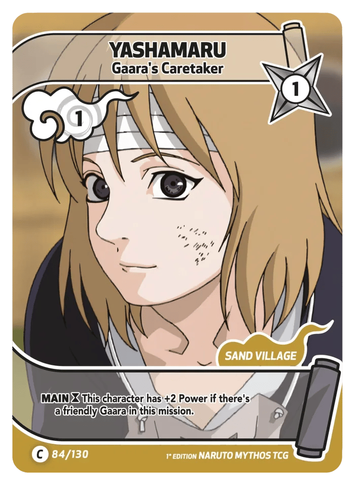 Yashamaru • Gaara's Caretaker - 1st Edition (Holo) — image 1