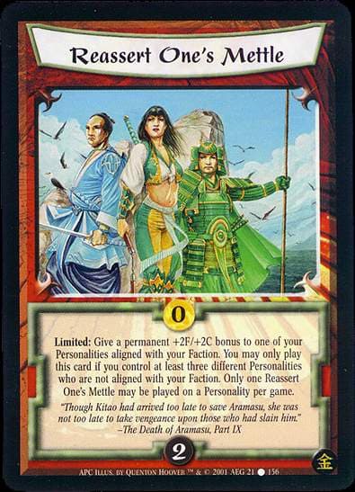 Reassert One's Mettle — image 1