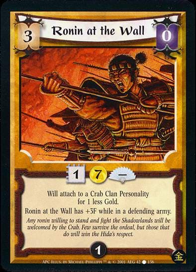 Ronin at the Wall — image 1