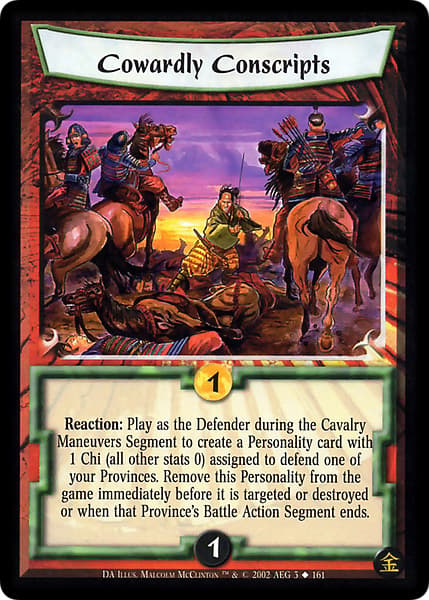 Cowardly Conscripts — image 1