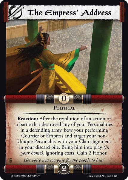 The Empress' Address — image 1
