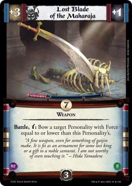 Lost Blade of the Maharaja — image 1