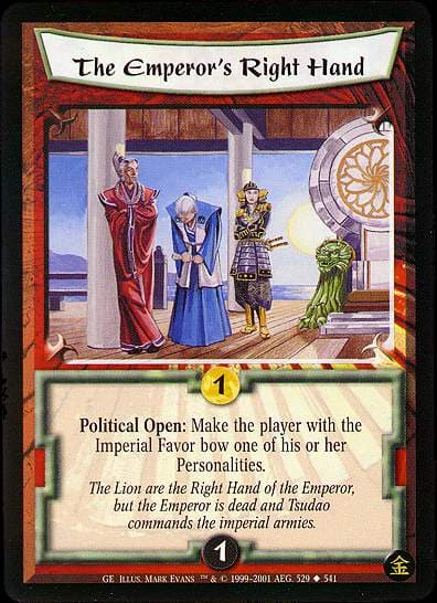 The Emperor's Right Hand — image 1