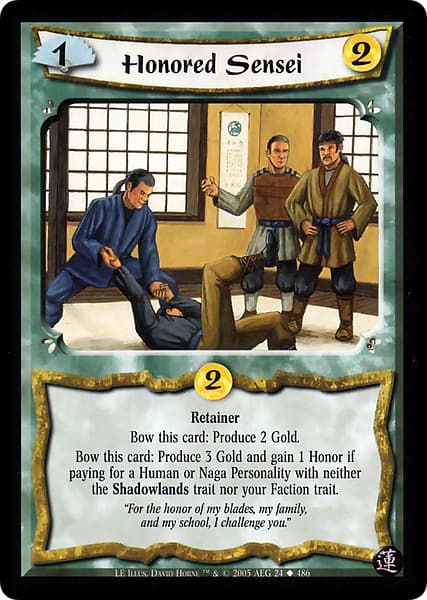 Honored Sensei — image 1