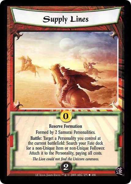 Supply Lines — image 1