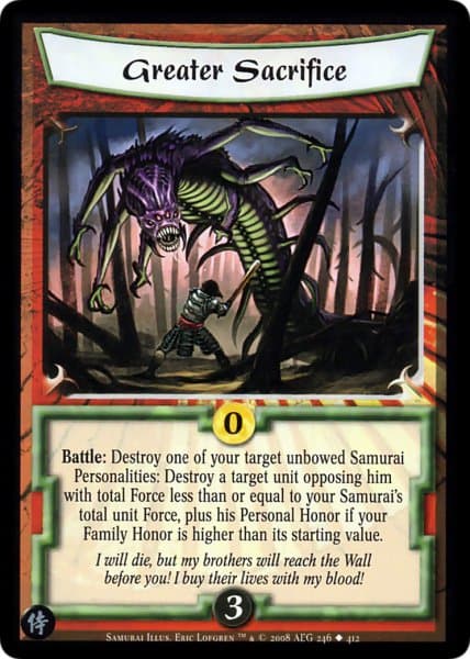 Greater Sacrifice — image 1