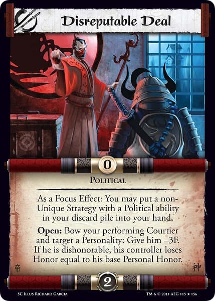 Disreputable Deal — image 1