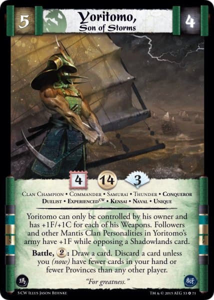 Yoritomo, Son of Storms — image 1