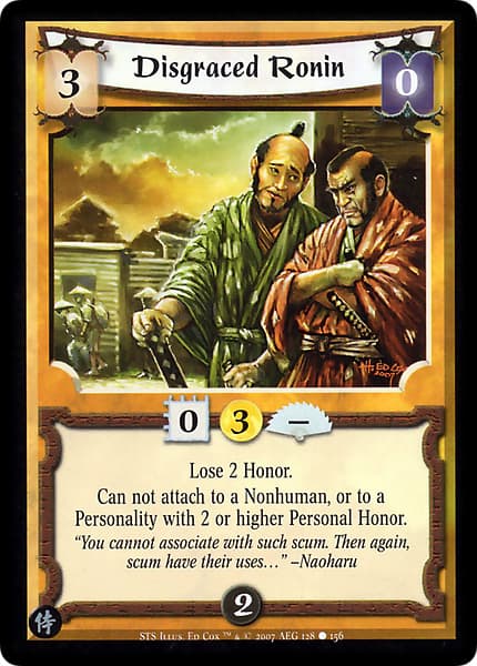 Disgraced Ronin — image 1
