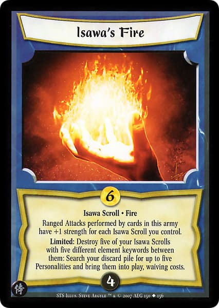 Isawa's Fire — image 1